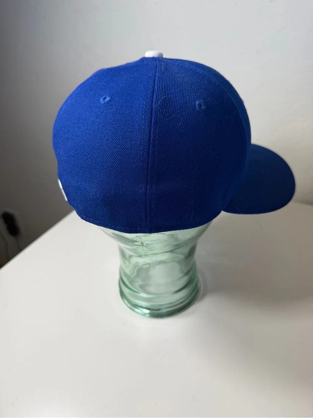 New Era 59FIFTY Kansas City Royals Low Profile Fitted Hat Blue White 7 3/8